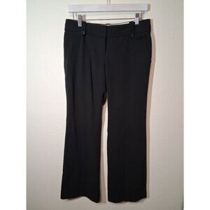 Ann Taylor Loft Dress Pants Business Casual Office Professional Black Size 4P